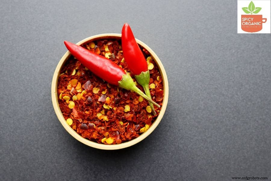 Spicy Organic LLC 焦点:优质有机红辣椒片