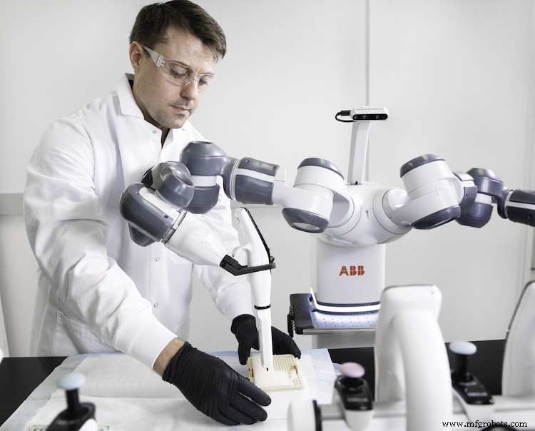 ABB发布先进移动YuMi机器人革新实验室运营