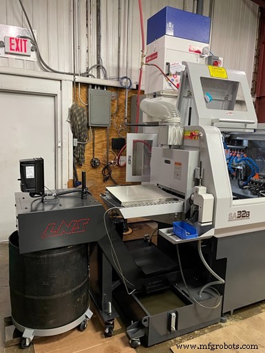 Hashier Machine引入瑞士型车床大幅提升效率