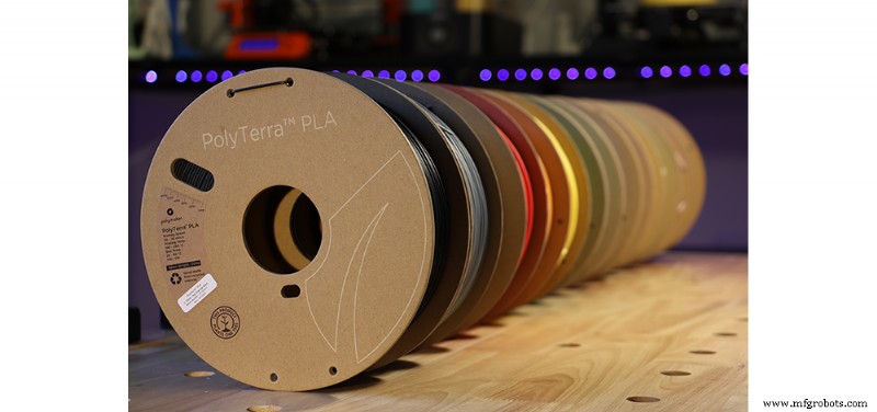 Polymaker PolyTerra:可持续 PLA 丝材引领环保 3D 打印新风尚